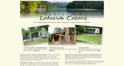 Desktop Screenshot of nantahalalakesidecabins.com